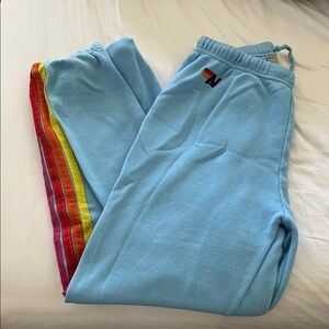 Aviator Nation Light Blue Sweatpants
